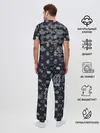 Мужская пижама с брюками / PlayBoy x Among Us monogram