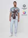 Мужская пижама с брюками / Хината и Тобио