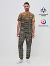 Мужская пижама с брюками / Панелька