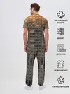 Мужская пижама с брюками / Панелька