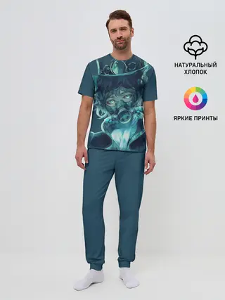 Мужская пижама с брюками / Маска. Аниме