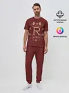 Мужская пижама с брюками / Свитер Рона