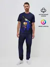 Мужская пижама с брюками / Among Us Imposter Blue.