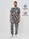 Мужская пижама с брюками / ЯТО БЕЗДОМНЫЙ БОГ