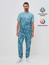 Мужская пижама с брюками / Иней