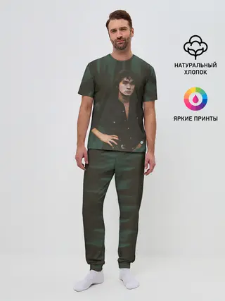 Мужская пижама с брюками / ВИКТОР ЦОЙ