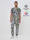 Мужская пижама с брюками / Камни