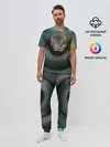 Мужская пижама с брюками / Чёрная мамба