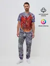 Мужская пижама с брюками / Роза инков