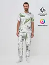 Мужская пижама с брюками / Панда с бамбуком