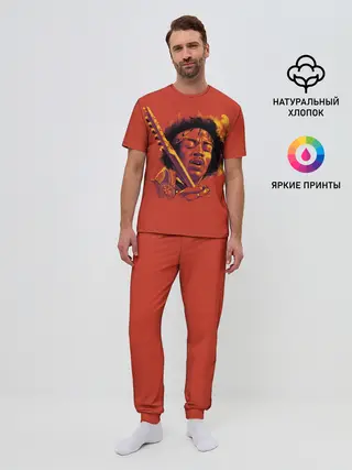 Мужская пижама с брюками / Джимми Хендрикс