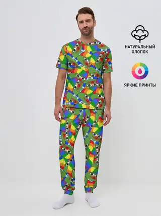 Мужская пижама с брюками / ПЕПЕ КЛОУН
