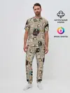 Мужская пижама с брюками / Ван пис