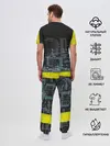 Мужская пижама с брюками / Город CYBERPUNK 2077