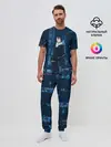 Мужская пижама с брюками / Ято на фоне города