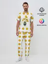 Мужская пижама с брюками / Animal crossing - Isabelle