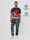 Мужская пижама с брюками / Киберпанк 2077 глитч