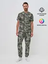 Мужская пижама с брюками / Классический камуфляж
