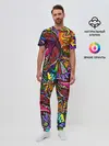 Мужская пижама с брюками / Динозавр