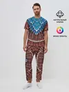 Мужская пижама с брюками / оперение: сойка