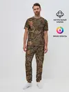 Мужская пижама с брюками / Охотничий камуфляж