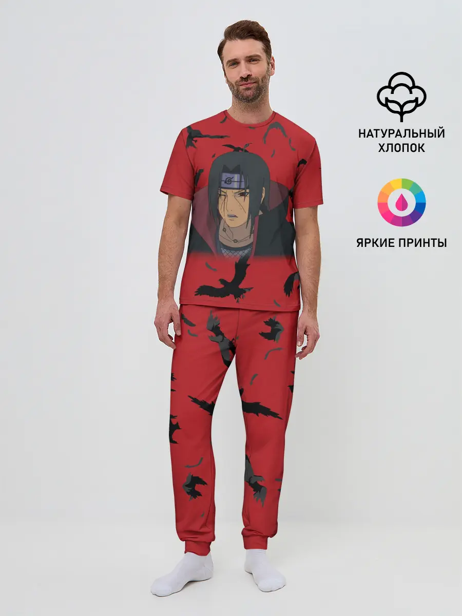 Мужская пижама с брюками / Uchiha | Hitachi