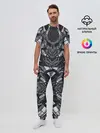 Мужская пижама с брюками / Механический робот
