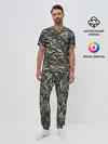 Мужская пижама с брюками / Камуфляж - Димон