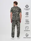 Мужская пижама с брюками / Камуфляж - Вован
