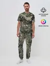 Мужская пижама с брюками / Камуфляж Land Rover