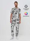 Мужская пижама с брюками / дудлогод