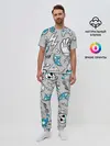 Мужская пижама с брюками / Gamer Style