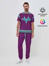 Мужская пижама с брюками / Неоновый гонщик