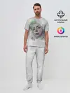 Мужская пижама с брюками / Билли Айлиш красочная