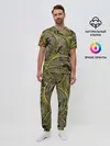 Мужская пижама с брюками / БИТКОИНЫ МОНЕТЫ