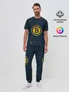 Мужская пижама с брюками / Bitcoin is future