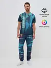 Мужская пижама с брюками / Stop Covid-19