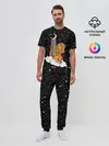 Мужская пижама с брюками / Львица