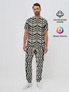 Мужская пижама с брюками / Африканский племенной узор