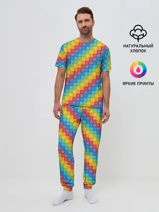 Мужская пижама с брюками / Чакры