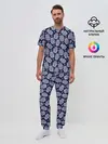 Мужская пижама с брюками / Хамса