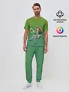Мужская пижама с брюками / девушка вечеринка на Патрика