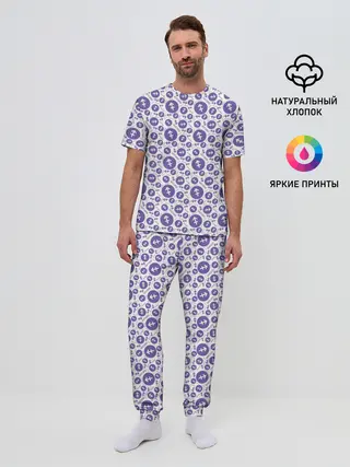 Мужская пижама с брюками / Стрелец