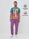 Мужская пижама с брюками / Skittles | Желтый