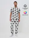Мужская пижама с брюками / Бульдожки