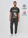 Мужская пижама с брюками / Камуфляж для рыбака Максим