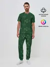 Мужская пижама с брюками / Одуванчики