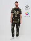 Мужская пижама с брюками / Черное золото