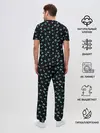 Мужская пижама с брюками / Знаки Зодиака