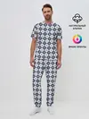 Мужская пижама с брюками / Знаки Зодиака